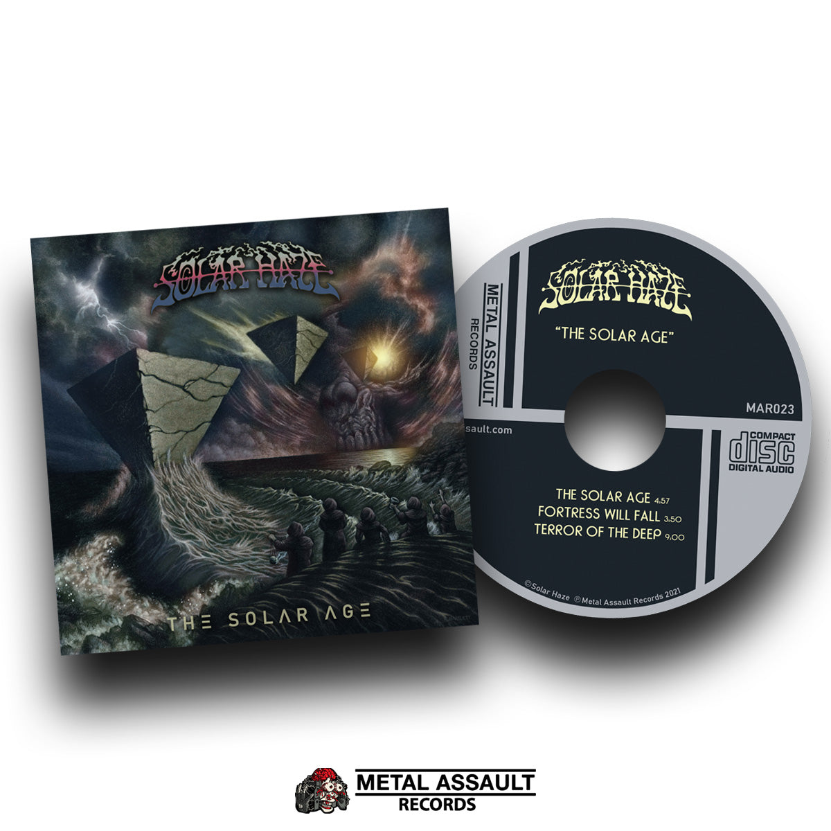 Solar Haze 'The Solar Age' digipack CD Metal Assault Records