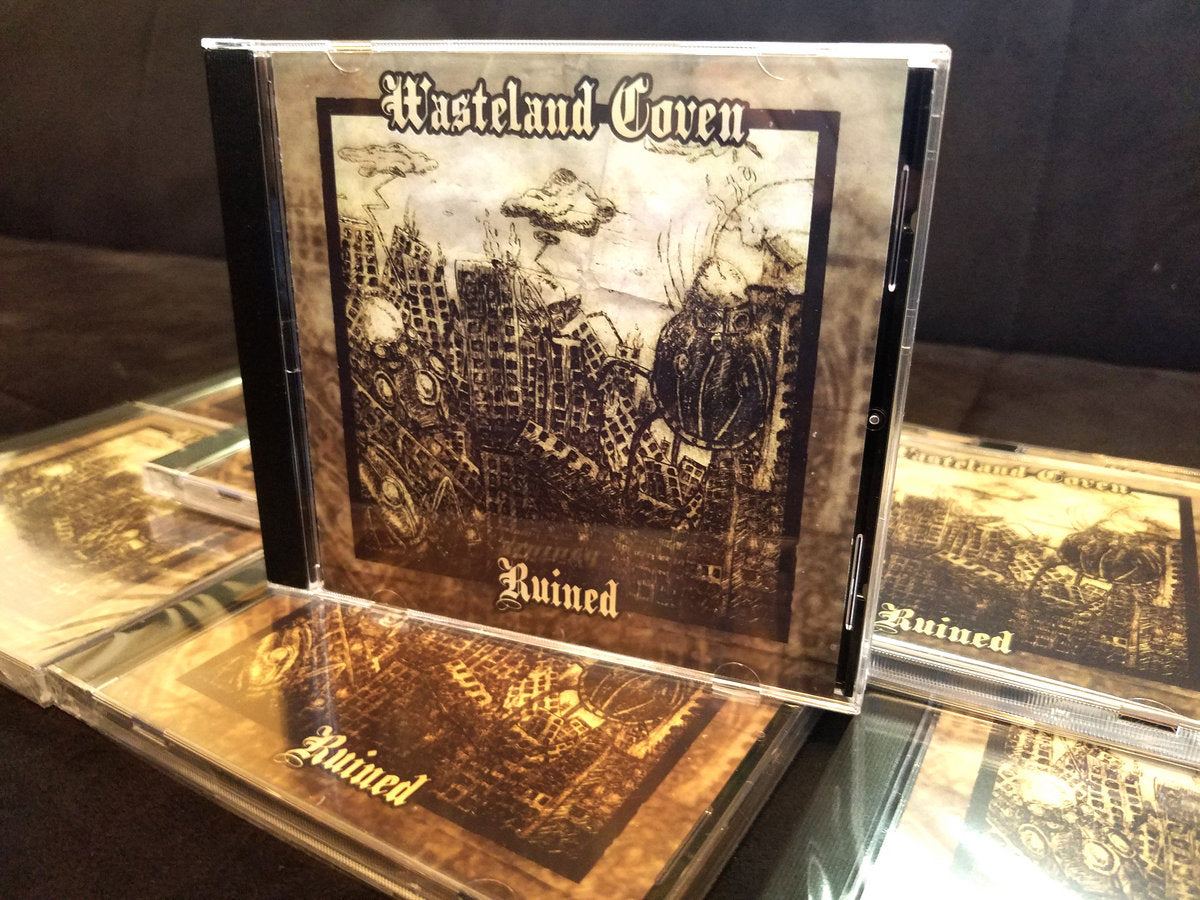 Wasteland Coven 'Ruined' Jewel Case CD Metal Assault Records