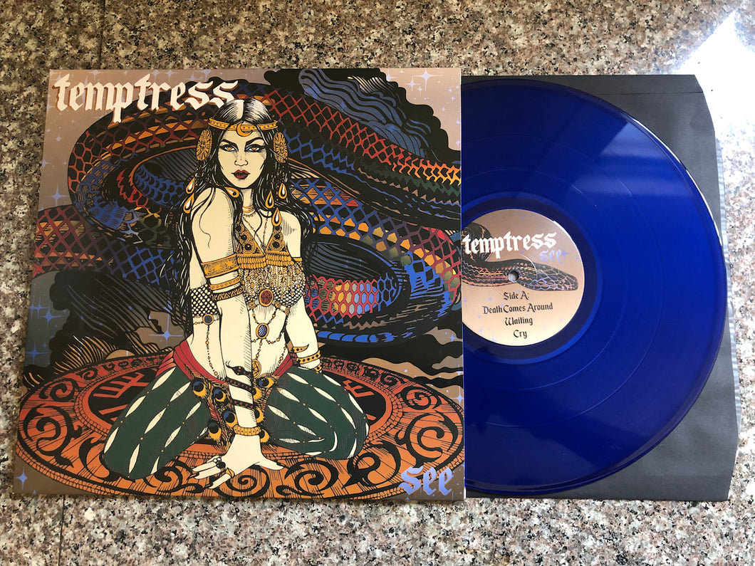 TEMPTRESS - See - Limited-Edition 180-gram Cobalt Blue Vinyl LP