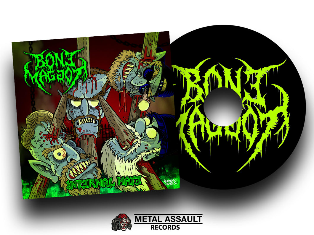 Bone Maggot: 'Internal Hate' digipack CD