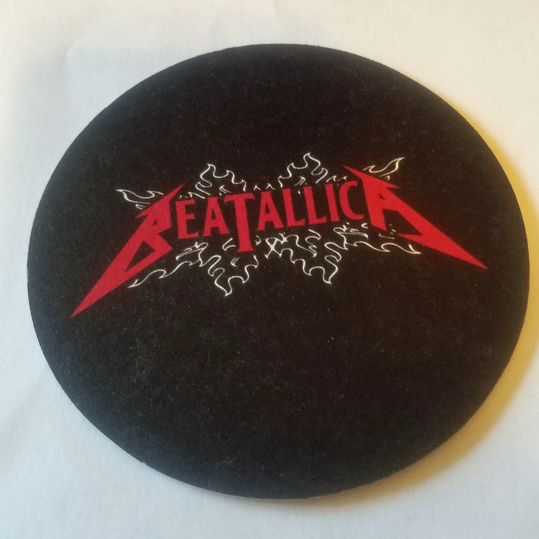 BEATALLICA Coaster (Logo Design)