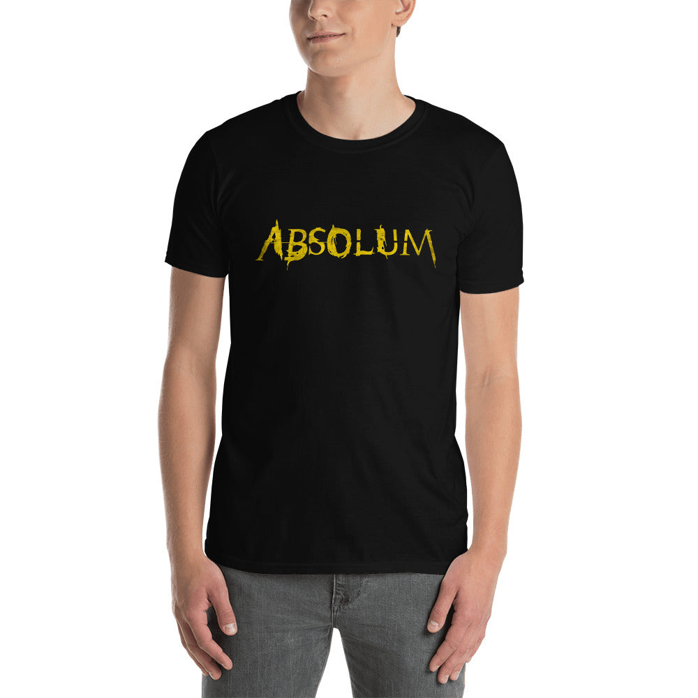 ABSOLUM: Logo / Destroy The Ideologue T-Shirt (front and back print)